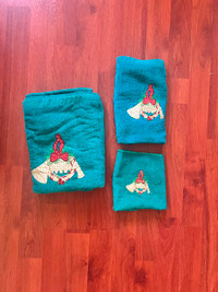 Christmas towel set, 3 pieces