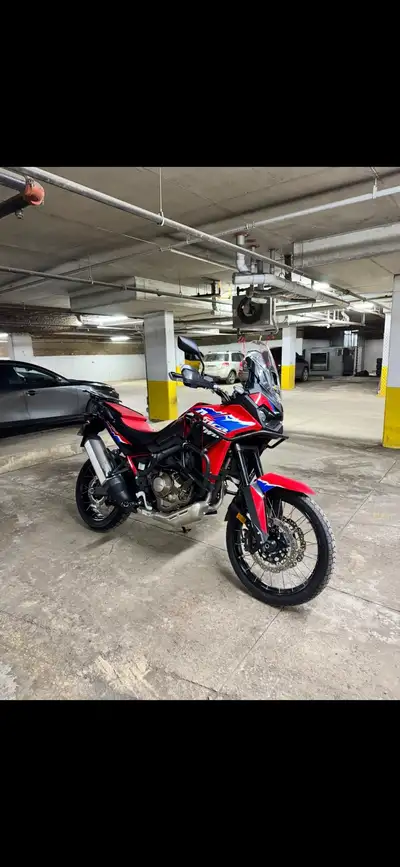 2024 Honda Africa Twin 1100. Excellent condition. 6,869 KM. The bike was purchased new at Honda Extr...