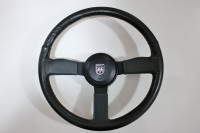 GM Steering Wheel for '84-'85 Fiero GT, Deluxe Leather-Wrapped