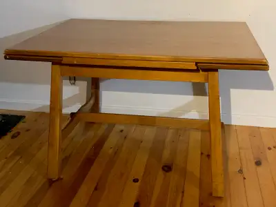 Solid Maple Antique Dining Room Table, View more