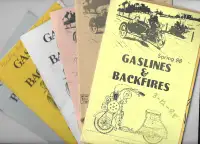 6 GASLINES & BACKFIRES Mags Antique MCL Club of America 1988-93