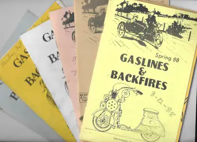 Six great looking antique motorcycle magazines / digests! These are the Spring 1988, Summer 1989, Fa...