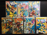 1991/1992 MARVEL COMICS X- MANLot of 7 comics 
