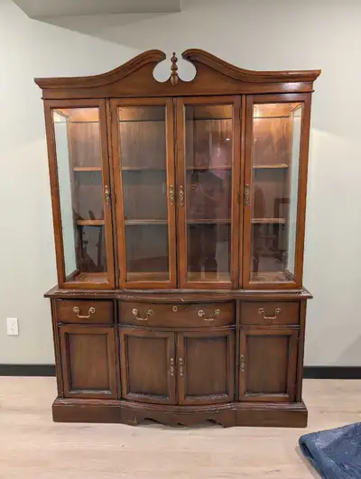 Solid wood display cabinet, View more