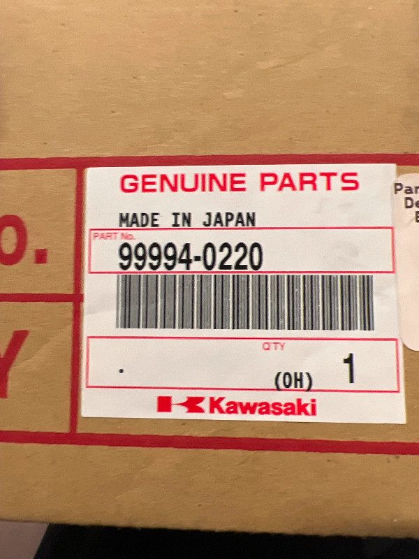 Kawasaki Genuine Parts safety Guard kit bracket bolts 99994-0220 in Other in Barrie - Image 3