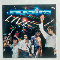 The Jacksons Live Album Vinyl Record LP Concert Music Michael VG