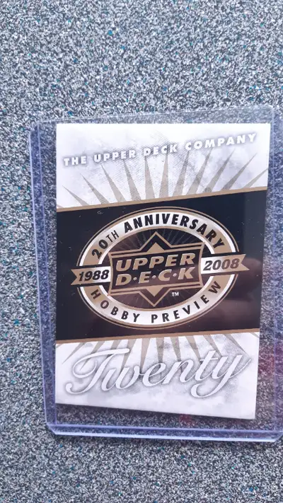 20th Anniversary 1988-2008 Carte Upper Deck cards, View more