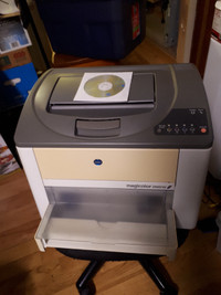 Magicolor 2400w and a 2500w Laser printer.