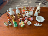 Vintage Porcelain figurines. Some are Occupied in Japan. Decor