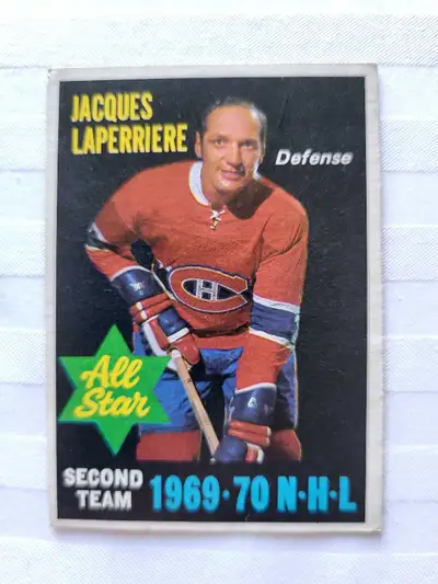 Jacques Laperriere 1970-71 OPC ALL-STAR, View more