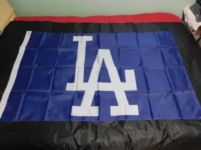 LOS ANGELES DODGERS FLAG NEW $15, View more