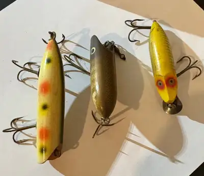 Antique Wood  Fishing Lures, View more