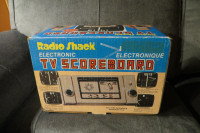 1976 Vintage Radio Shack Electronic Scoreboard Video game
