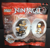New, sealed Ninjago Lego 5005230 Zane's Kendo Training Pod