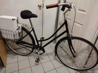 Single speed Genesis Rose Port vintage cruiser, step thru frame, View more