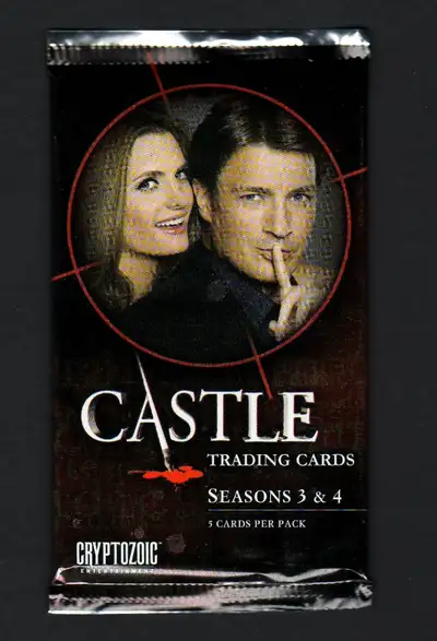 CASTLE SEASONS 3 & 4 FACTORY SEALED 5 CARD PACK, View more
