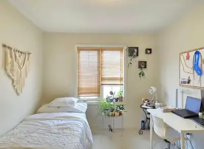 Enjoy comfortable living in this beautiful 1-bedroom space within a spacious 1,800 sq ft townhouse,...