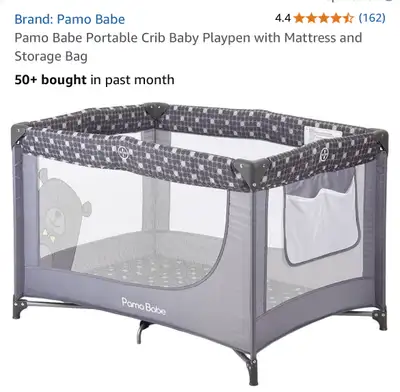 New in a Box Brand Pamo Babe Colour Grey Material Mesh Item dimensions L x W x H 100 x 70 x 65 Centi...