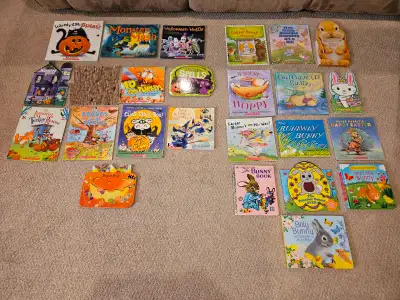 24 Kid’s Halloween, Fall & Easter Books, View more