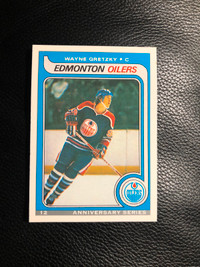 Wayne Gretzky rookie card reprint