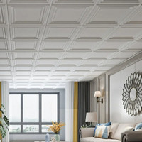 decorative drop ceiling tiles, pvc, mineral fiber, t bars, led