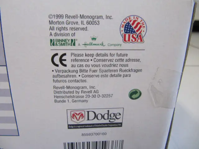 Revell Monogram Pro Modeler 69 Charger R/T Still NIB Circa 1999 in Arts & Collectibles in Mississauga / Peel Region - Image 4