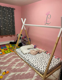 Child’s Montessori style bed