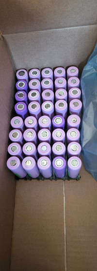 Panasonic 18650B battery cells