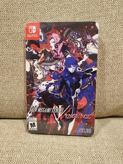Shin Megami Tensei V: Vengeance Steelbook Switch New Sealed, View more