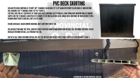 PVC DECK SKIRTING