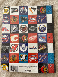 1993 NHL teams notepad & school supplies - unopened