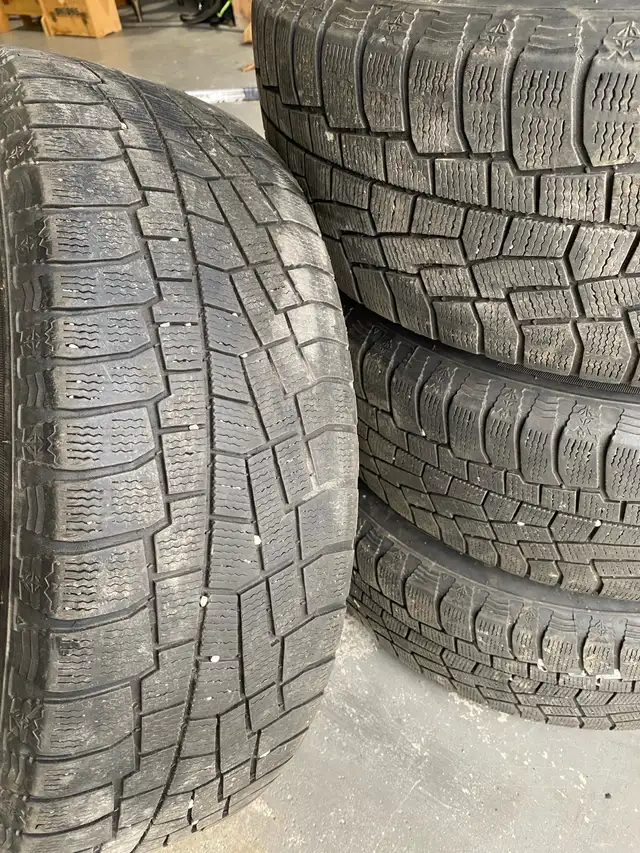 Used Winter Tires on Steel Rims (235/60R18) in Tires & Rims in Peterborough - Image 4