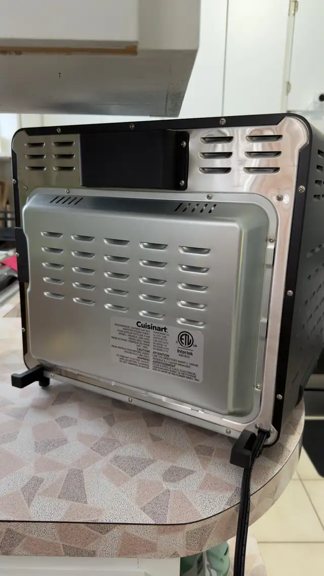 Cuisinart Gourmet Pro Air Fryer Oven, Toast, Grill, Broil, Steam in Toasters & Toaster Ovens in St. Catharines - Image 10