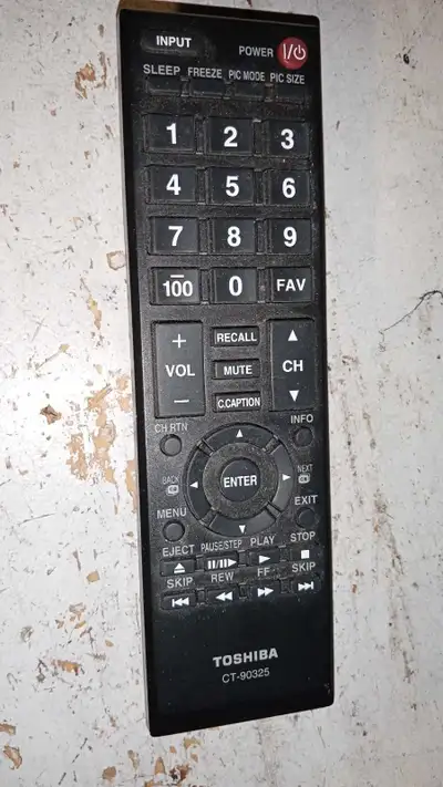 Toshiba tv remote ct-90325, View more