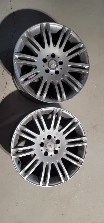 18 inch alloy rims for Mercedes 