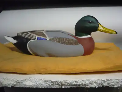 Mallard Drake Duck Decoy #D-217, View more