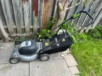 Earthwise 12amp electric corded lawn mower
