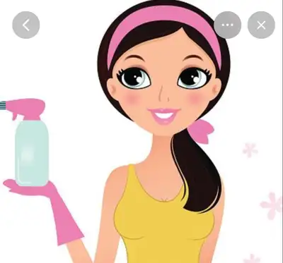 Cleaning lady ready to help, View more