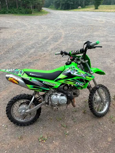 KLX 110 L in excellent condition needs nothing ready to go. Well maintained regular oil changes just...