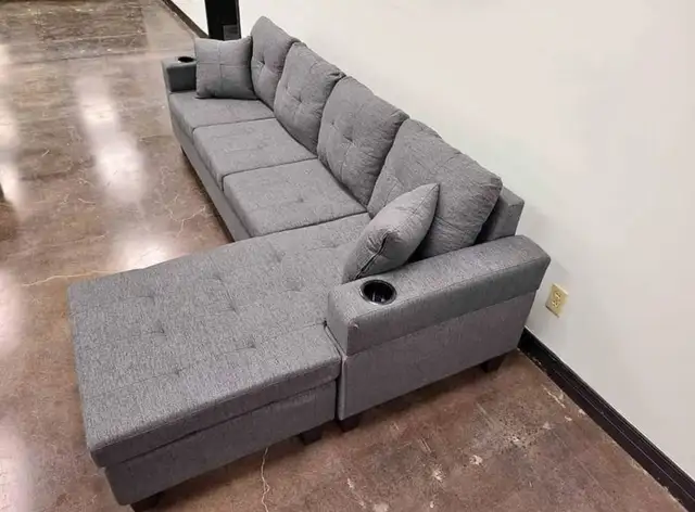 L Sectional Sofa in Couches & Futons in Hamilton - Image 4