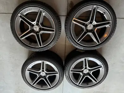 Like new OEM Mercedes Benz 19" Rims w/Pirelli 2-245/40 R19 2-275/35 R19 Very good condition Used on...