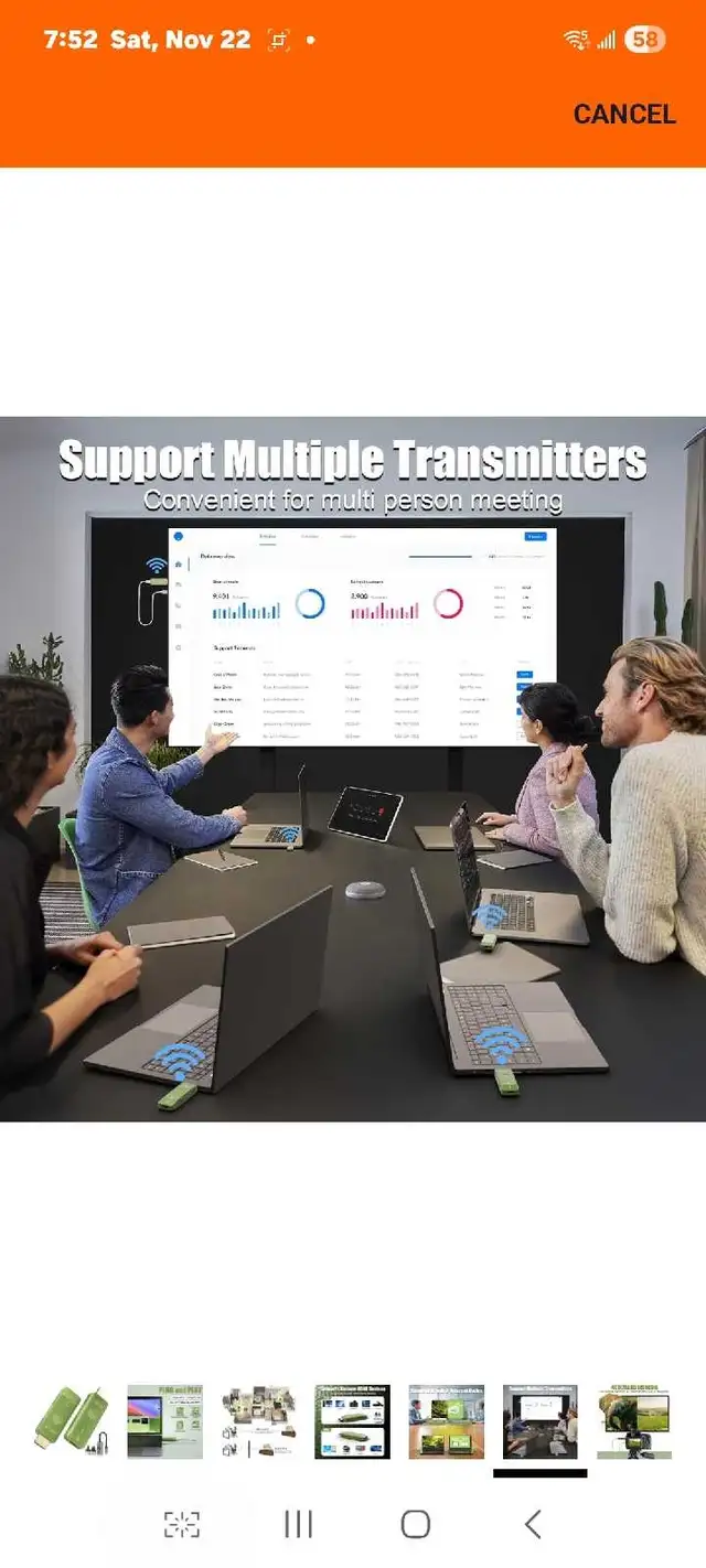 Wireless HDMI Transmitter and Receiver with 4K Adapter Decode, P in Cables & Connectors in Markham / York Region - Image 7