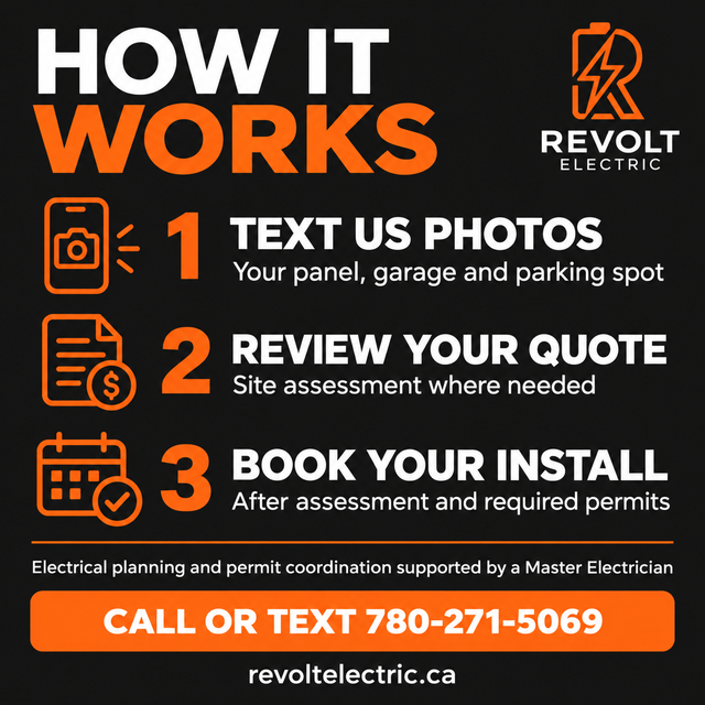 EV Charger Installation Edmonton | Charge at Home593256011488962561