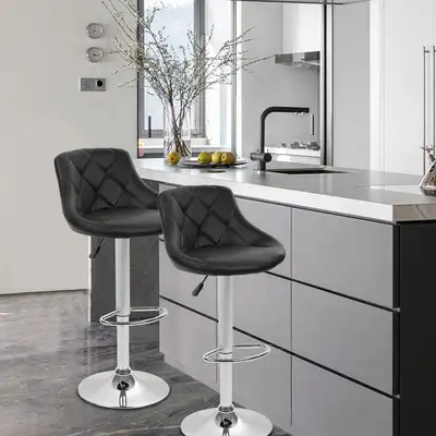 Counter Height Swivel Bar Stools Set of 2, View more