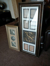 Large framed multi photo organizer and Wall Frame Art