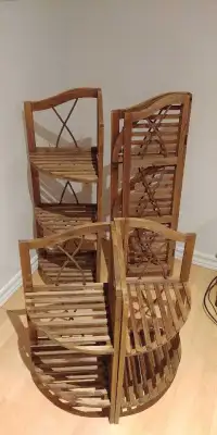 Wooden Foldable Display Units