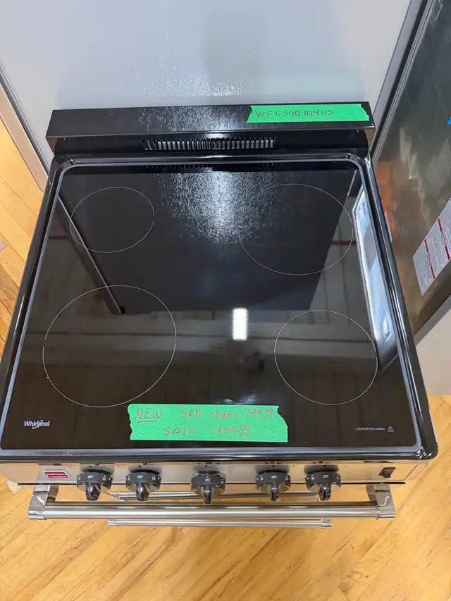  Whirlpool 24 inch stainless steel open box stove in Stoves, Ovens & Ranges in Cambridge - Image 3