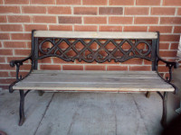 'Regalia' Cast Iron Garden Bench, Nepean