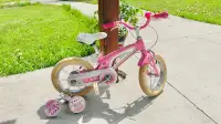 Kid magnesium bike with training wheels