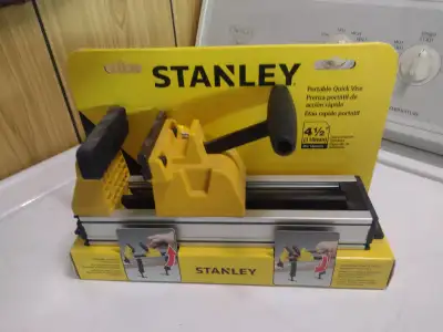 New Stanley Portable Quick Vise, View more